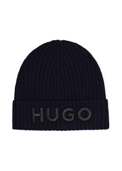 HUGO Wełniana czapka X565-7 ze sklepu Gomez Fashion Store w kategorii Czapki zimowe męskie - zdjęcie 184316779