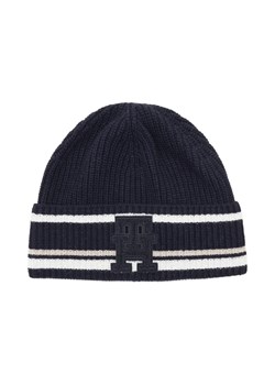 Tommy Hilfiger Czapka | z dodatkiem wełny i kaszmiru ze sklepu Gomez Fashion Store w kategorii Czapki zimowe męskie - zdjęcie 184316785