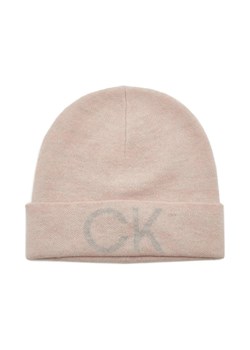 Calvin Klein Wełniana czapka ELEVATED MONOGRAM ze sklepu Gomez Fashion Store w kategorii Czapki zimowe damskie - zdjęcie 184316818