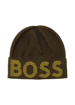 BOSS BLACK Czapka Lamico | z dodatkiem wełny ze sklepu Gomez Fashion Store w kategorii Czapki zimowe męskie - zdjęcie 184316977