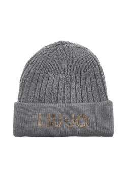 Liu Jo Czapka LOGO BORCHIE | z dodatkiem wełny ze sklepu Gomez Fashion Store w kategorii Czapki zimowe damskie - zdjęcie 184317147