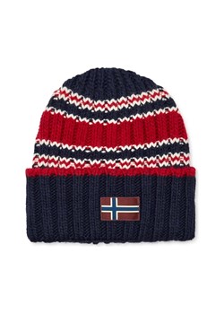 Napapijri Czapka AREUSE | z dodatkiem wełny ze sklepu Gomez Fashion Store w kategorii Czapki zimowe męskie - zdjęcie 184317238