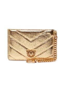 Pinko Skórzane etui na karty CHAIN ze sklepu Gomez Fashion Store w kategorii Etui - zdjęcie 184317675
