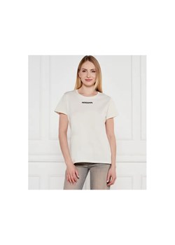 Patrizia Pepe T-shirt + kubek | Regular Fit ze sklepu Gomez Fashion Store w kategorii Bluzki damskie - zdjęcie 184317935
