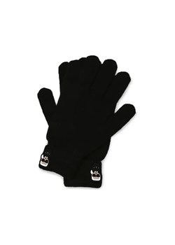 Karl Lagerfeld Rękawiczki K/Ikonik Patch Knit | z dodatkiem wełny i kaszmiru ze sklepu Gomez Fashion Store w kategorii Rękawiczki damskie - zdjęcie 184318065