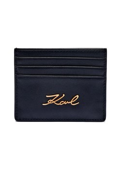 Karl Lagerfeld Skórzane etui na karty K/SIGNATURE ze sklepu Gomez Fashion Store w kategorii Etui - zdjęcie 184318066