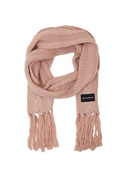 Karl Lagerfeld Wełniany szal k/essential cable knit ze sklepu Gomez Fashion Store w kategorii Szaliki i chusty damskie - zdjęcie 184318488