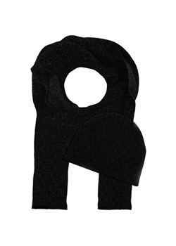 Calvin Klein Szal + czapka GS MONOGRAM SCARF+BEANIE | z dodatkiem wełny i kaszmiru ze sklepu Gomez Fashion Store w kategorii Szaliki męskie - zdjęcie 184318556