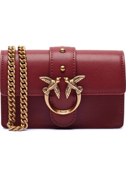 Pinko Skórzana torebka na ramię LOVE ONE MICRO ze sklepu Gomez Fashion Store w kategorii Portfele damskie - zdjęcie 184319127