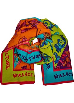 Versace Jeans Couture Szal | z dodatkiem jedwabiu ze sklepu Gomez Fashion Store w kategorii Szaliki i chusty damskie - zdjęcie 184319217