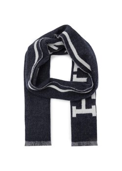 Tommy Hilfiger Wełniany dwustronny szal MONOTYPE ze sklepu Gomez Fashion Store w kategorii Szaliki męskie - zdjęcie 184319588