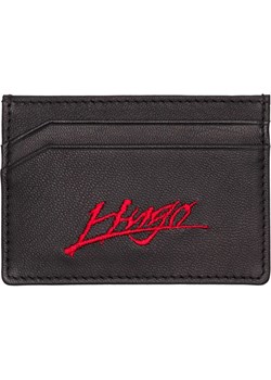 HUGO Skórzane etui na karty Handwritten ze sklepu Gomez Fashion Store w kategorii Etui - zdjęcie 184321275