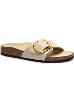 Birkenstock Skórzane klapki Madrid Big Buckle ze sklepu Gomez Fashion Store w kategorii Klapki damskie - zdjęcie 184321629