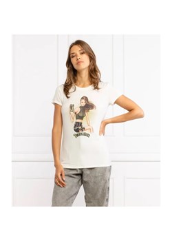Twinset U&B T-shirt | Regular Fit ze sklepu Gomez Fashion Store w kategorii Bluzki damskie - zdjęcie 184322247