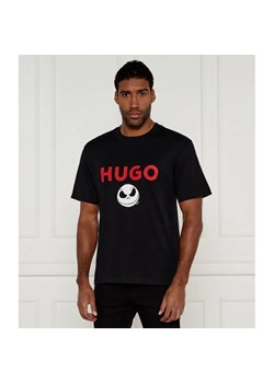 HUGO T-shirt Disney Tim Burton''''s The Nightmare Before Christmas X Hugo Dightmare_NBC | Regular Fit ze sklepu Gomez Fashion Store w kategorii T-shirty męskie - zdjęcie 184322658