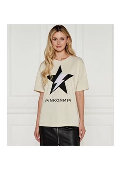 Pinko T-shirt SCANNER | Oversize fit ze sklepu Gomez Fashion Store w kategorii Bluzki damskie - zdjęcie 184322767