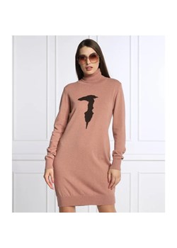 Trussardi Sukienka | z dodatkiem wełny i kaszmiru ze sklepu Gomez Fashion Store w kategorii Sukienki - zdjęcie 184322886