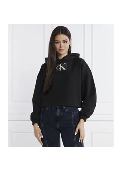 Calvin Klein Jeans Bluza | Cropped Fit ze sklepu Gomez Fashion Store w kategorii Bluzy damskie - zdjęcie 184322985