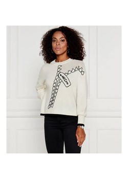 Marc Cain Wełniany sweter | Loose fit | z dodatkiem kaszmiru ze sklepu Gomez Fashion Store w kategorii Swetry damskie - zdjęcie 184323065