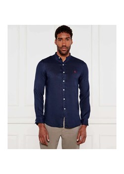POLO RALPH LAUREN Lniana koszula | Slim Fit ze sklepu Gomez Fashion Store w kategorii Koszule męskie - zdjęcie 184323105