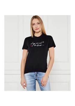 Dsquared2 T-shirt | Regular Fit ze sklepu Gomez Fashion Store w kategorii Bluzki damskie - zdjęcie 184323156