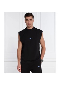 Hugo Blue Tank top Navertz | Regular Fit ze sklepu Gomez Fashion Store w kategorii T-shirty męskie - zdjęcie 184323246