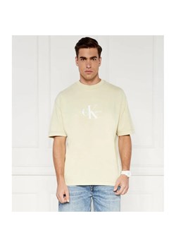 Calvin Klein Jeans T-shirt ARCHIVAL MONOLOGO | Regular Fit ze sklepu Gomez Fashion Store w kategorii T-shirty męskie - zdjęcie 184323288