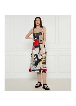 Desigual Sukienka Desigual x M. Christian Lacroix NEWSPAPER ze sklepu Gomez Fashion Store w kategorii Sukienki - zdjęcie 184323296