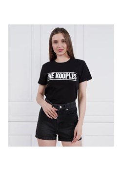 The Kooples T-shirt | Regular Fit ze sklepu Gomez Fashion Store w kategorii Bluzki damskie - zdjęcie 184323486