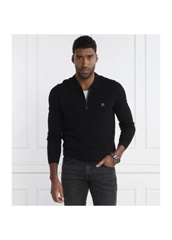 HUGO Polo Sastor | Regular Fit | z dodatkiem wełny ze sklepu Gomez Fashion Store w kategorii Swetry męskie - zdjęcie 184323547
