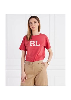 POLO RALPH LAUREN T-shirt | Regular Fit ze sklepu Gomez Fashion Store w kategorii Bluzki damskie - zdjęcie 184323685