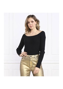 Samsøe Samsøe Bluzka EVERLY SCOOP | Slim Fit | z dodatkiem jedwabiu ze sklepu Gomez Fashion Store w kategorii Bluzki damskie - zdjęcie 184323687