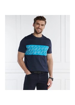 Michael Kors T-shirt EMPIRE STRIPE | Regular Fit ze sklepu Gomez Fashion Store w kategorii T-shirty męskie - zdjęcie 184323689