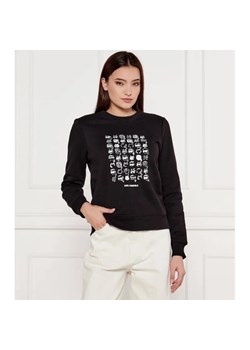 Karl Lagerfeld Bluza IKON SEASONAL LOGO | Regular Fit ze sklepu Gomez Fashion Store w kategorii Bluzy damskie - zdjęcie 184323707