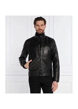 Joop! Jeans Skórzana kurtka 15 Kron | Regular Fit ze sklepu Gomez Fashion Store w kategorii Kurtki męskie - zdjęcie 184323746