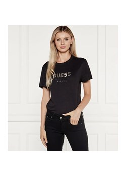 GUESS T-shirt | Slim Fit ze sklepu Gomez Fashion Store w kategorii Bluzki damskie - zdjęcie 184323795