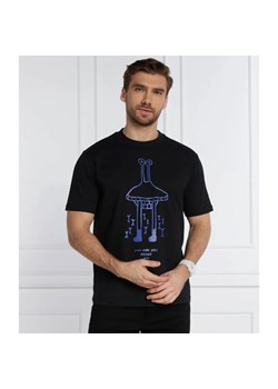 BOSS ORANGE T-shirt TeeMixDoodle | Relaxed fit ze sklepu Gomez Fashion Store w kategorii T-shirty męskie - zdjęcie 184324015