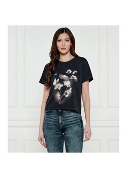 HUGO T-shirt Destrel_1 | Regular Fit ze sklepu Gomez Fashion Store w kategorii Bluzki damskie - zdjęcie 184324108