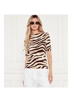 LAUREN RALPH LAUREN Bluzka JUDY | Slim Fit - id: RL254W00004236N - marki Ralph Lauren - 184324169 LAUREN RALPH LAUREN Bluzka JUDY | Slim Fit ze sklepu Gomez Fashion Store w kategorii Bluzki damskie - zdjęcie 184324169