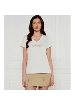 Liu Jo Sport T-shirt | Regular Fit ze sklepu Gomez Fashion Store w kategorii Bluzki damskie - zdjęcie 184324236