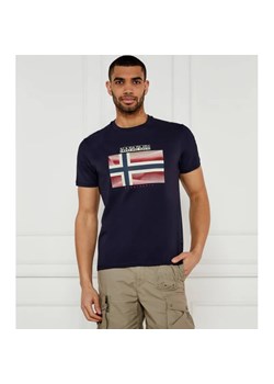 Napapijri T-shirt Lari | Relaxed fit ze sklepu Gomez Fashion Store w kategorii T-shirty męskie - zdjęcie 184324295