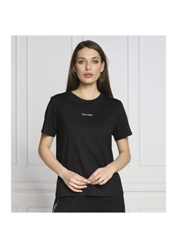 Calvin Klein T-shirt | Regular Fit ze sklepu Gomez Fashion Store w kategorii Bluzki damskie - zdjęcie 184324397
