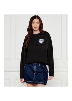 HUGO Bluza Darace | Loose fit ze sklepu Gomez Fashion Store w kategorii Bluzy damskie - zdjęcie 184324447