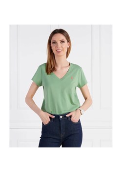 POLO RALPH LAUREN T-shirt | Regular Fit ze sklepu Gomez Fashion Store w kategorii Bluzki damskie - zdjęcie 184324458