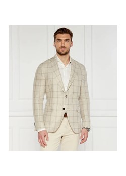 Oscar Jacobson Marynarka Ferry Soft | Regular Fit | z dodatkiem lnu ze sklepu Gomez Fashion Store w kategorii Marynarki męskie - zdjęcie 184324647