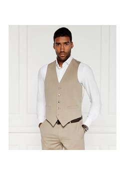 Oscar Jacobson Wełniana kamizelka Carlo | Slim Fit ze sklepu Gomez Fashion Store w kategorii Kamizelki męskie - zdjęcie 184324786