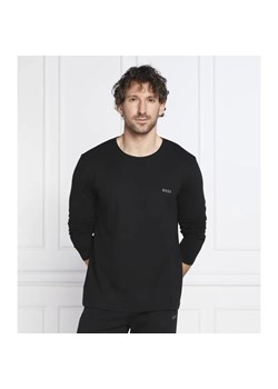 BOSS BLACK Longsleeve Waffle LS-Shirt | Regular Fit ze sklepu Gomez Fashion Store w kategorii T-shirty męskie - zdjęcie 184324858