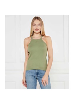 Karl Lagerfeld Top AUTOGRAPH | Slim Fit ze sklepu Gomez Fashion Store w kategorii Bluzki damskie - zdjęcie 184324917