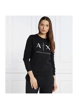 Armani Exchange Bluza | Regular Fit ze sklepu Gomez Fashion Store w kategorii Bluzy damskie - zdjęcie 184325117