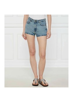 Guess Jeans Jeansowe szorty VINTAGE | Regular Fit | z dodatkiem lnu ze sklepu Gomez Fashion Store w kategorii Szorty - zdjęcie 184325156